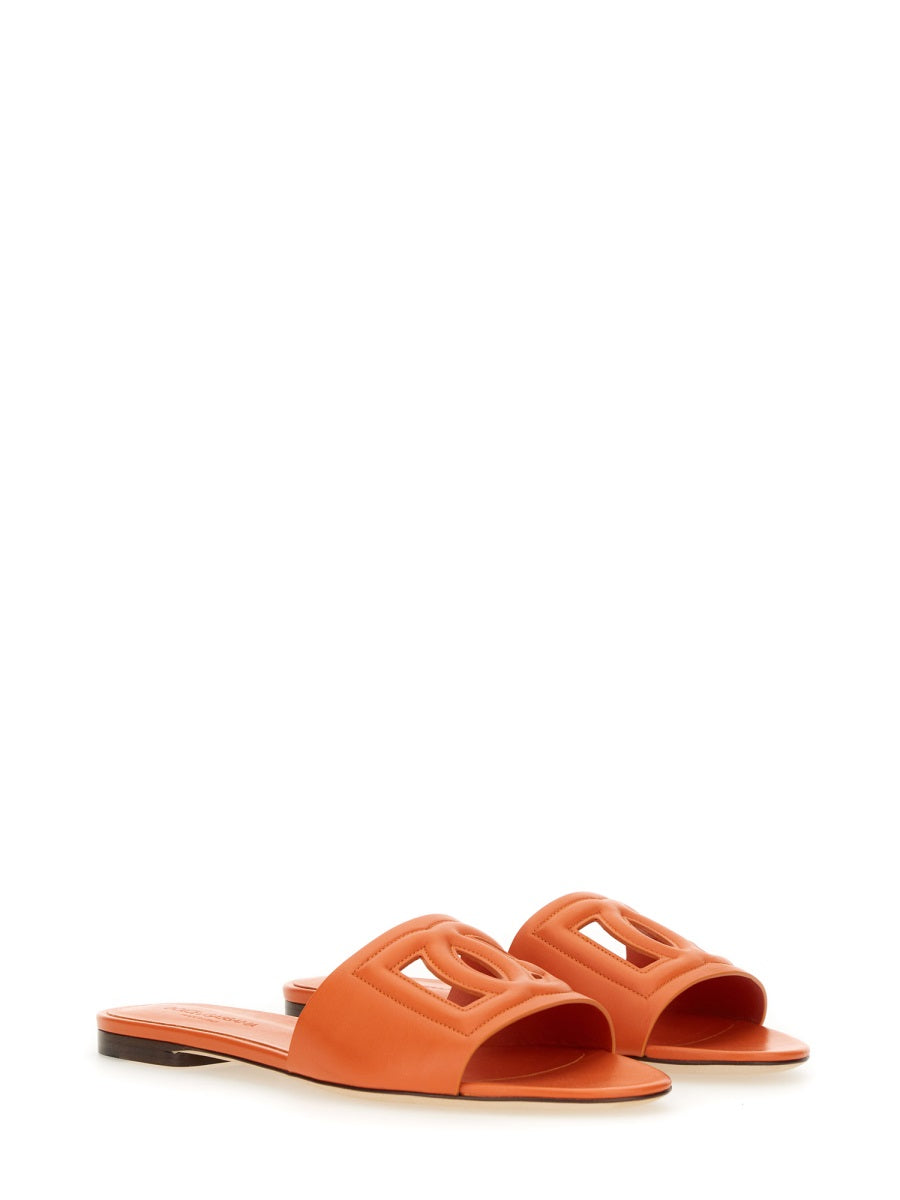 Dolce & Gabbana Sandals - Orange | Wanan Luxury