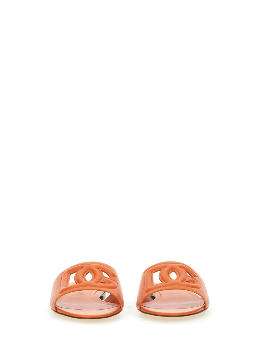 Dolce & Gabbana Sandals - Orange | Wanan Luxury