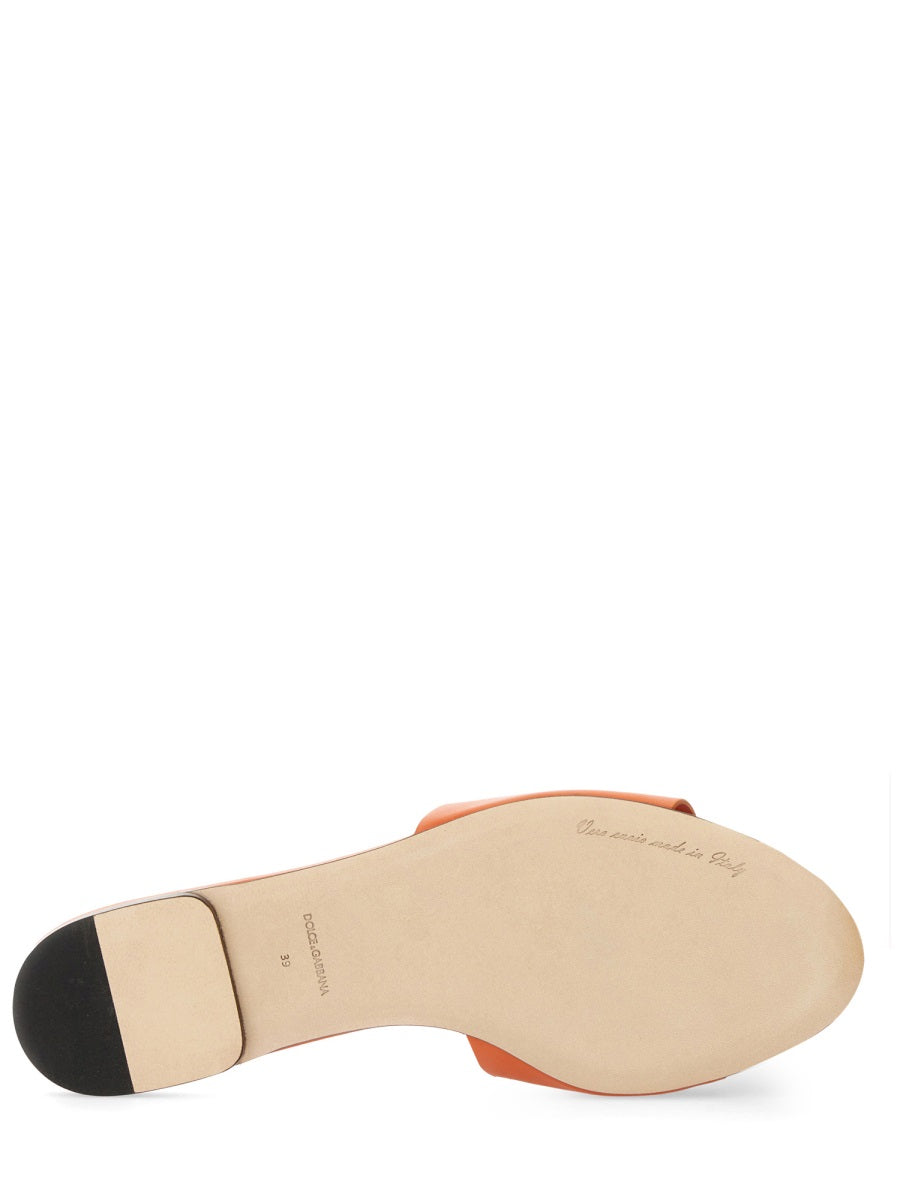 Dolce & Gabbana Sandals - Orange | Wanan Luxury