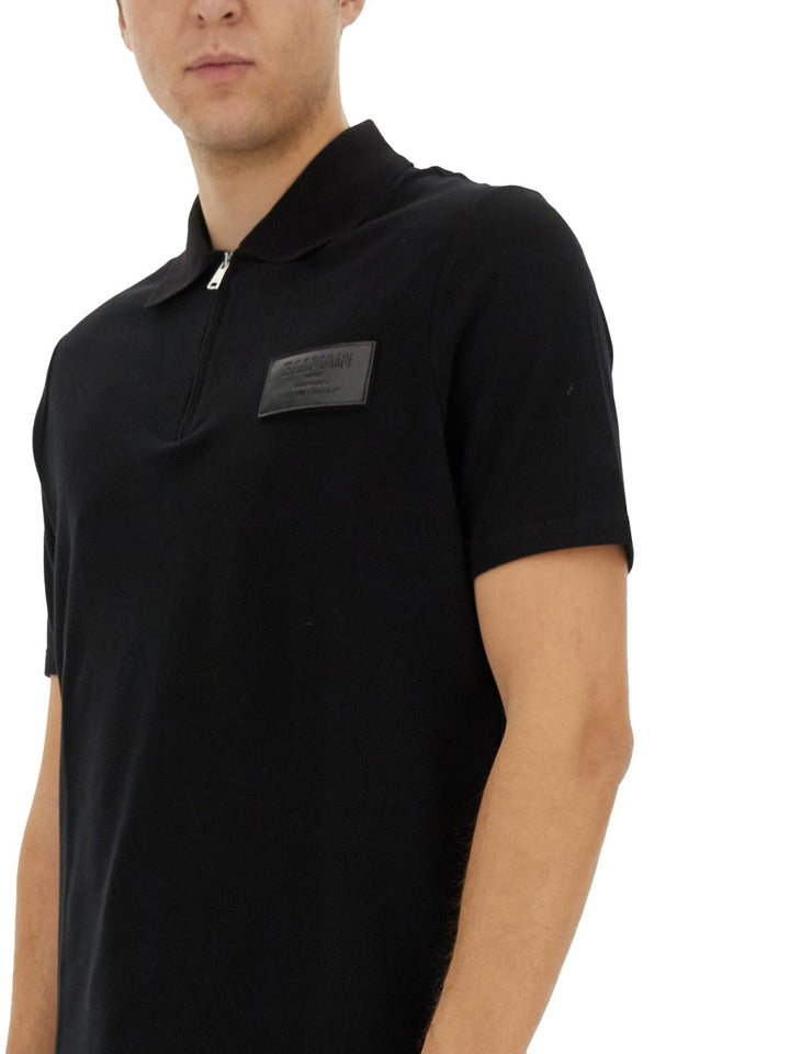 Balmain Polo - Black | Wanan Luxury