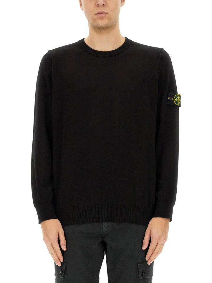 Stone Island Sweaters - Black | 93b6db5d25e398de3e523798501d2291bcbbf865