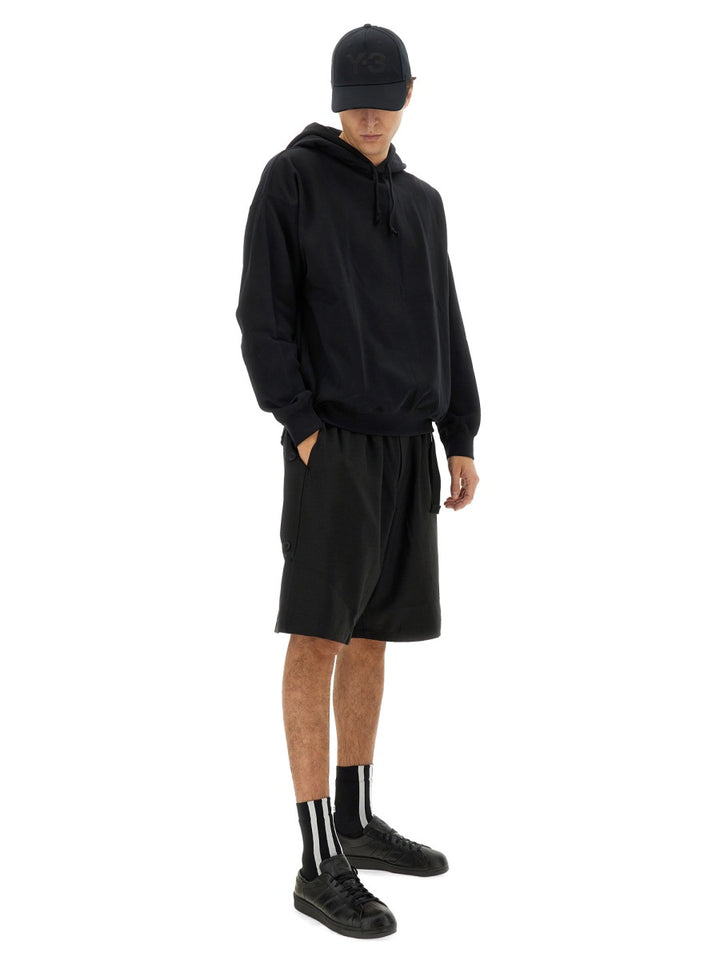 Adidas Y-3 Sweatshirts - Black | Wanan Luxury