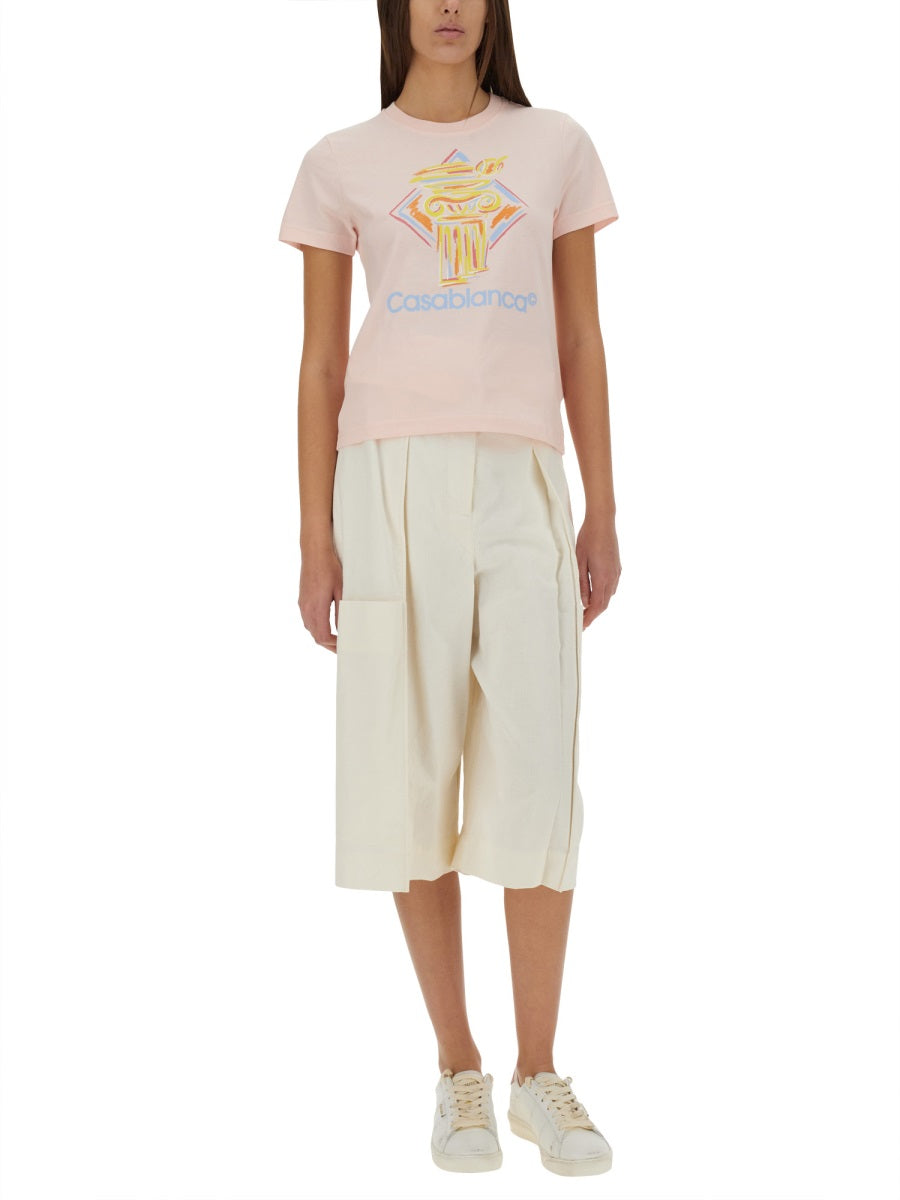 Casablanca T shirts - Pink | Wanan Luxury