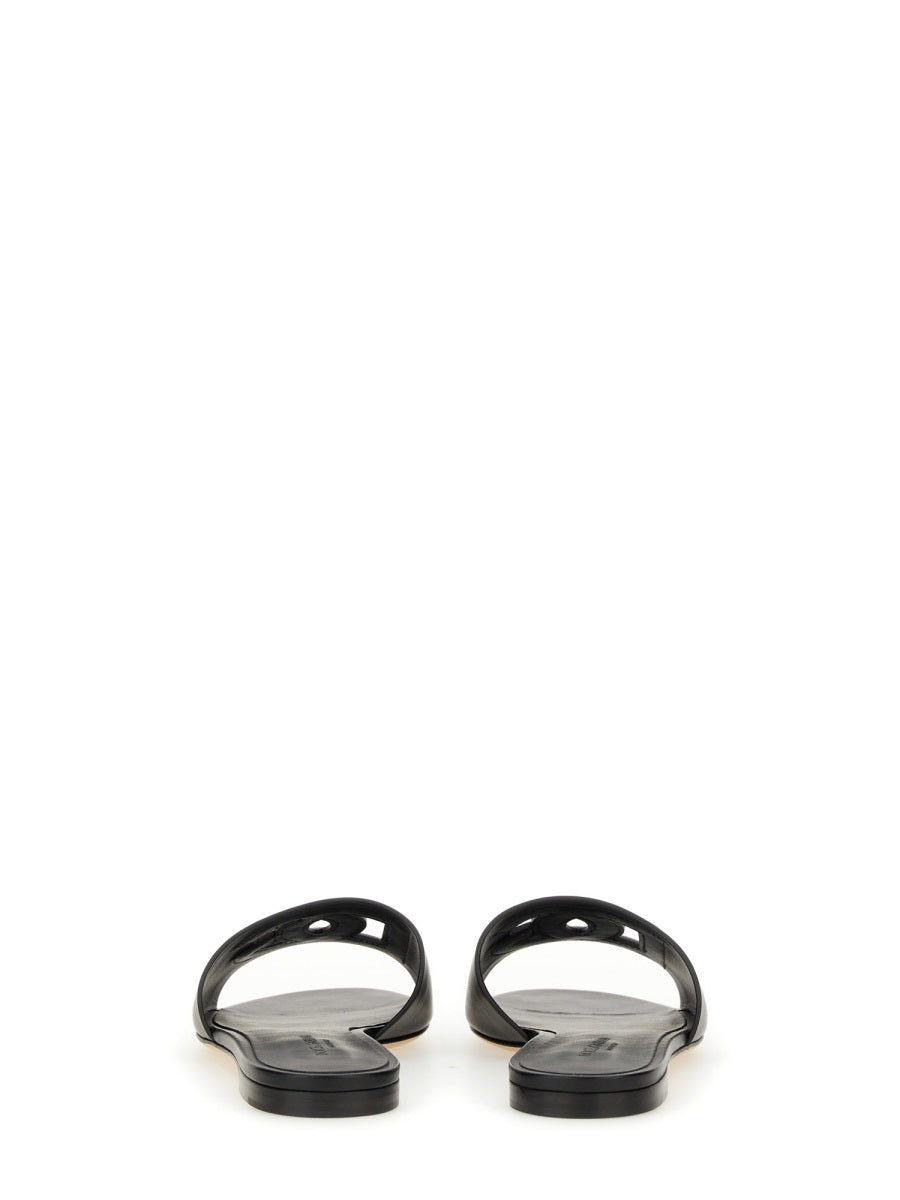 Dolce & Gabbana Sandals - Black | Wanan Luxury