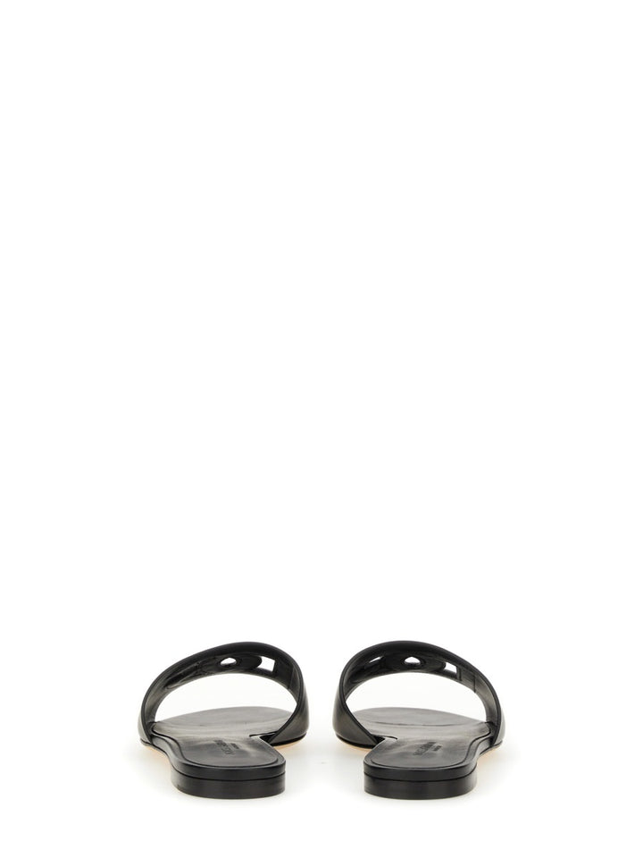 Dolce & Gabbana Sandals - Black | Wanan Luxury