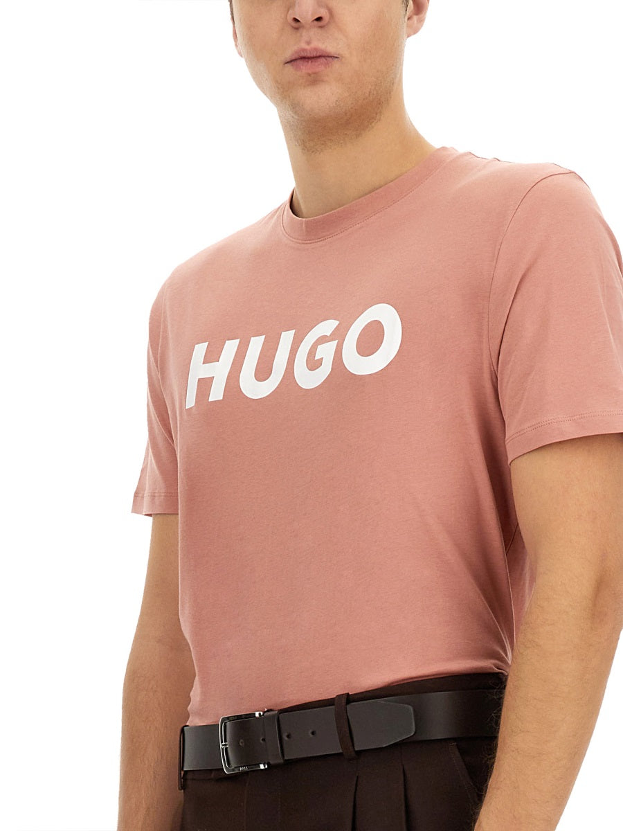 Hugo T shirts - Pink | Wanan Luxury
