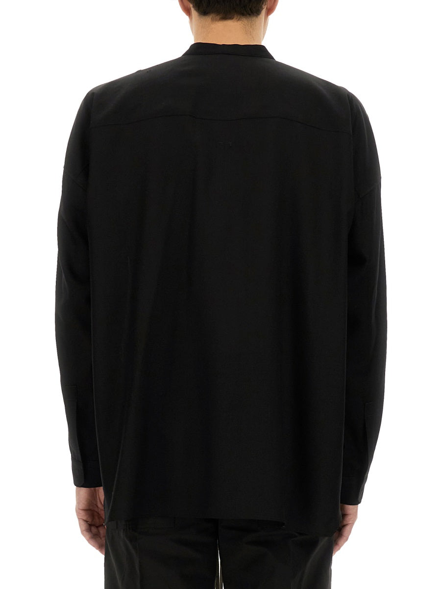 Rick Owens Shirts - Black | Wanan Luxury