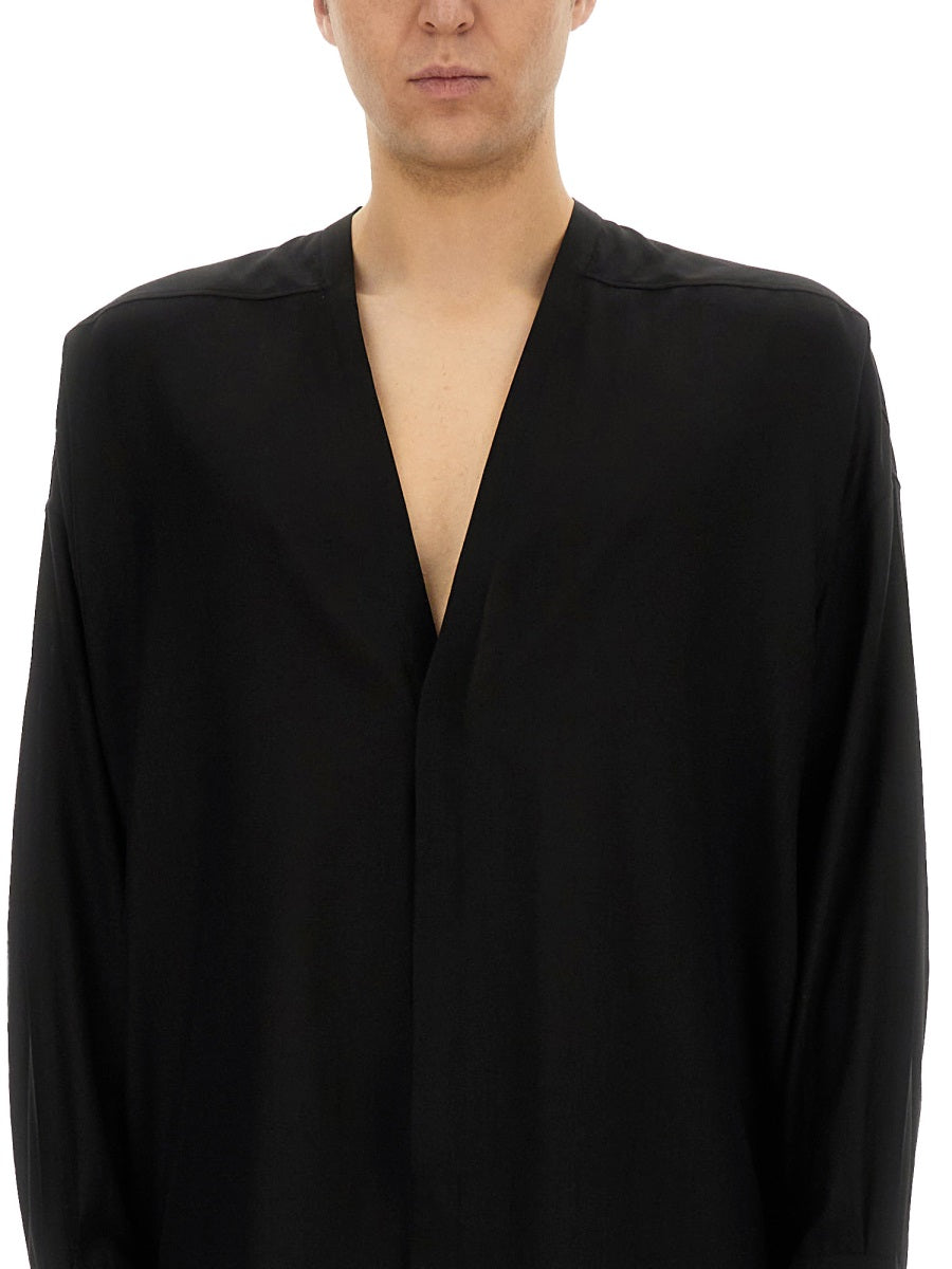 Rick Owens Shirts - Black | Wanan Luxury