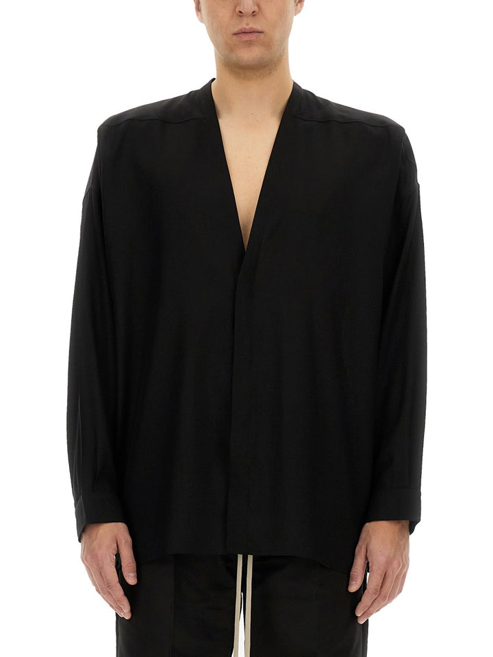 Rick Owens Shirts - Black | Wanan Luxury