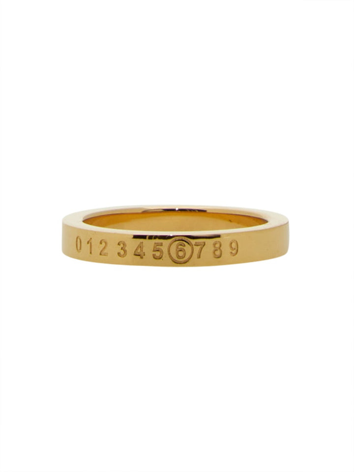 MM6 Maison Margiela Rings - Gold | Wanan Luxury