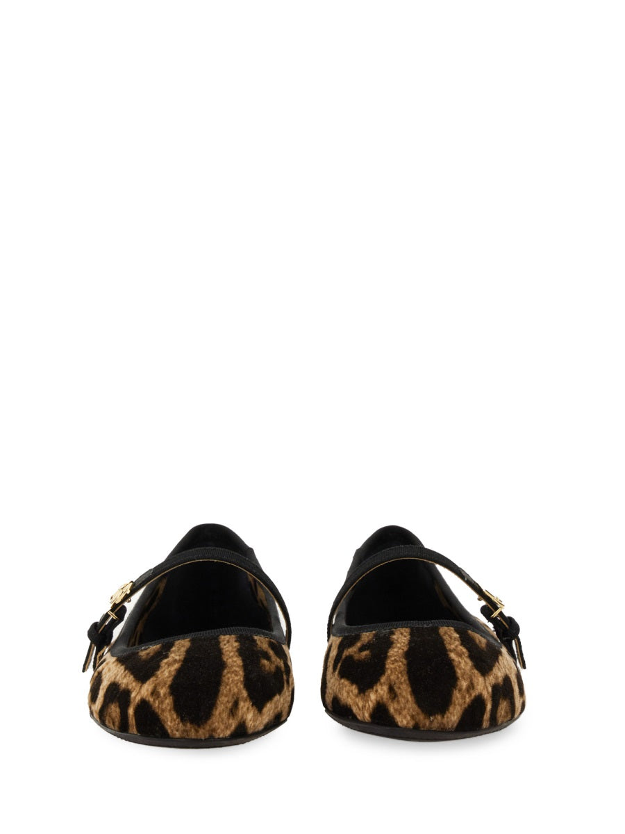 Dolce & Gabbana Flat Shoes - Animal Print | Wanan Luxury