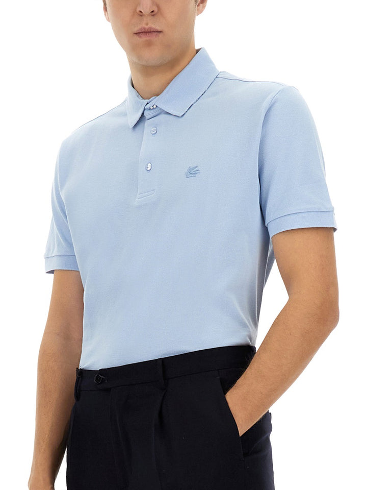 Etro Polo - Light Blue | Wanan Luxury