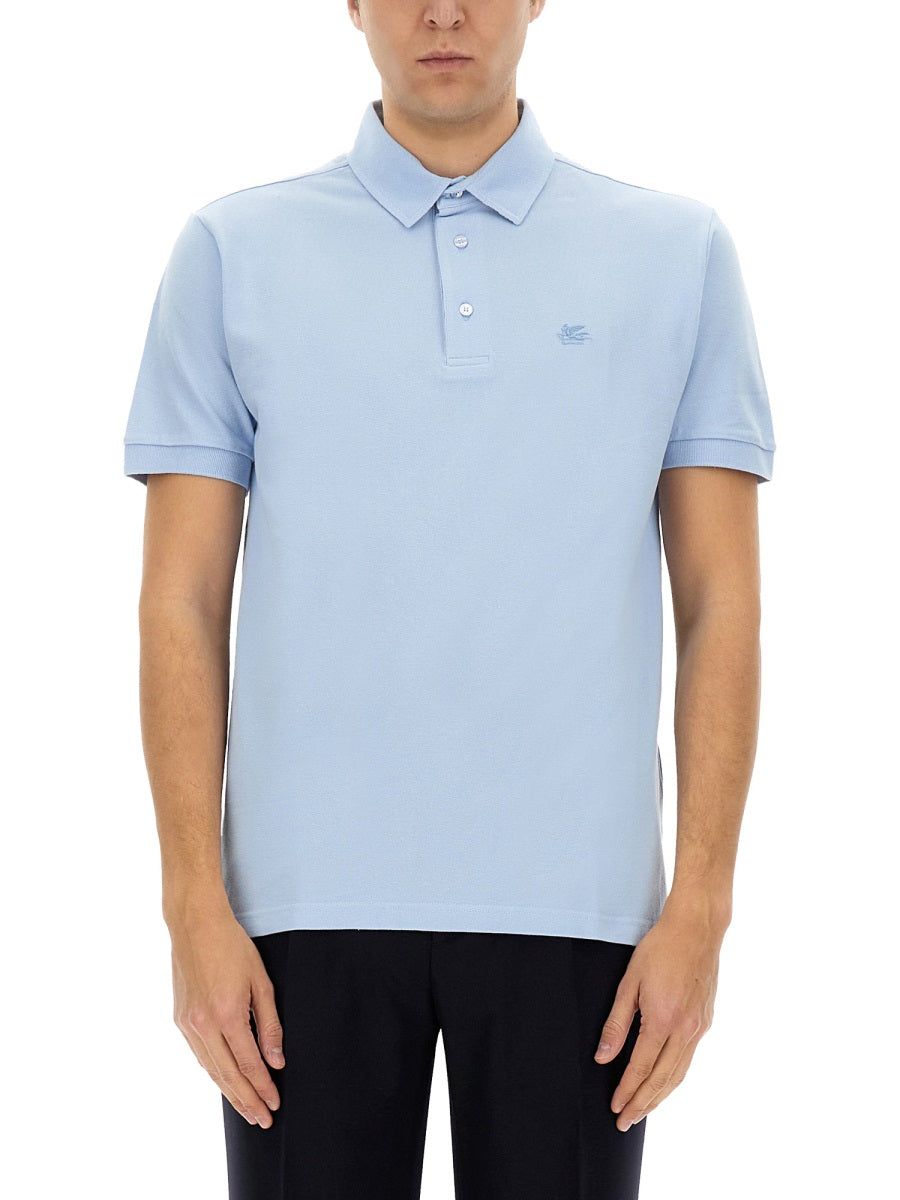 Etro Polo - Light Blue | Wanan Luxury