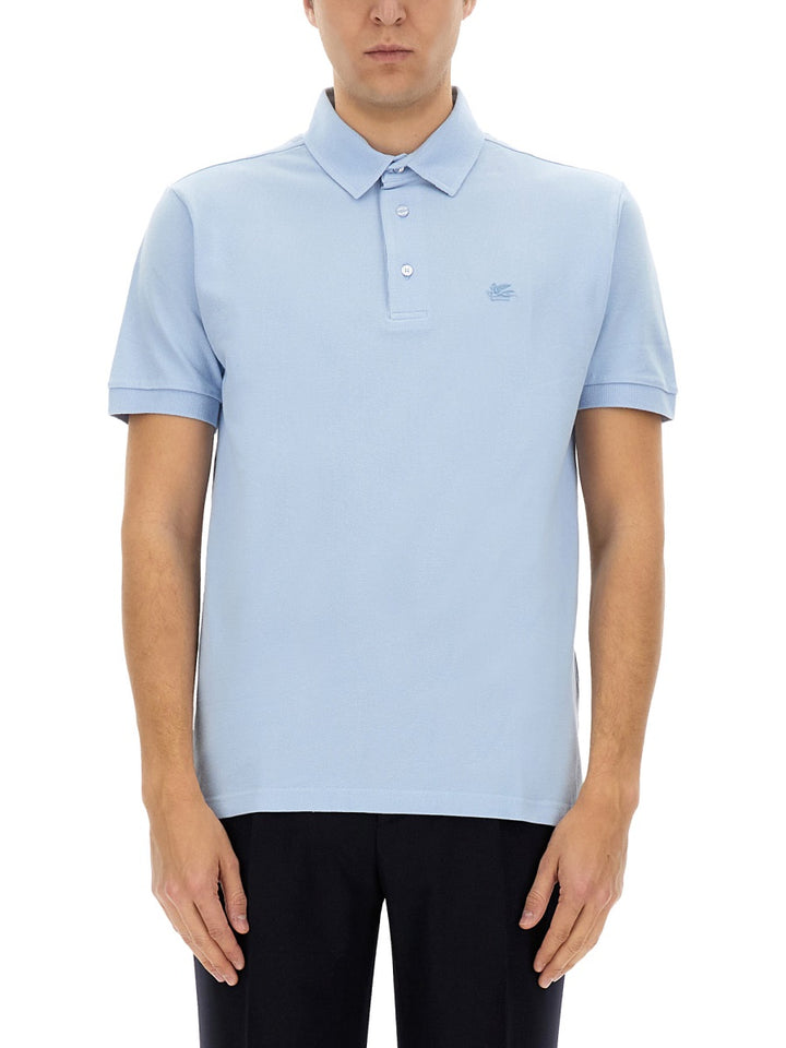 Etro Polo - Light Blue | Wanan Luxury