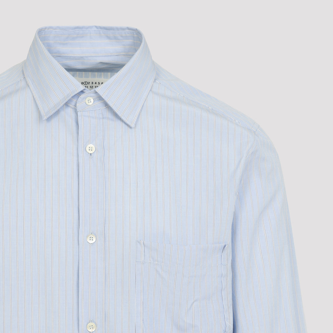 Maison Margiela Shirts - Blue | 4859281e37ff68d0905768f2a5a3b492bfe0511b