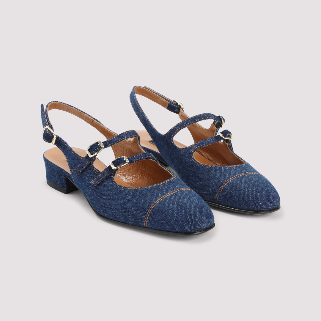 Carel Paris Pumps - Blue | 62732d79c28a4a621d329cc8e77e27cb2adbbd6e