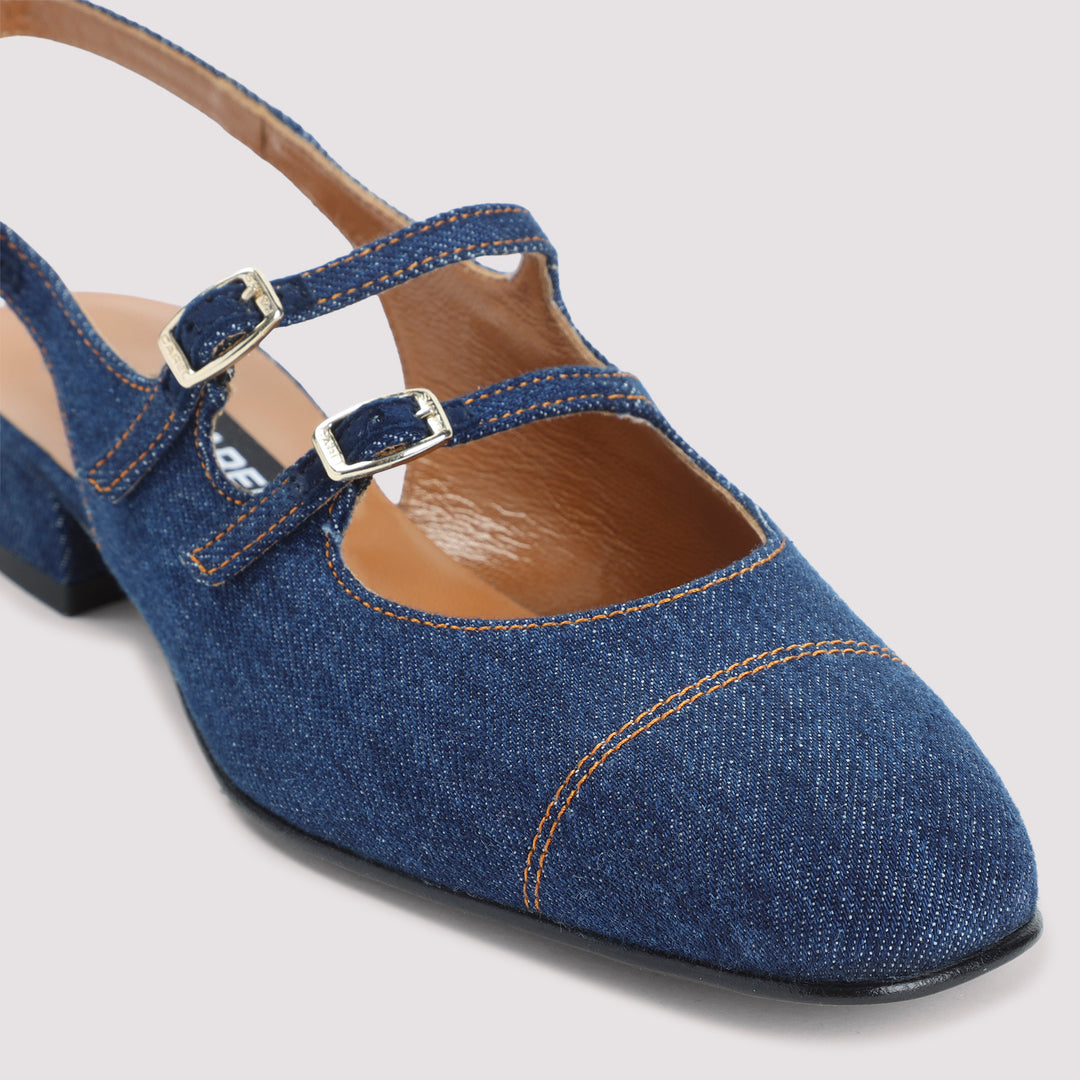 Carel Paris Pumps - Blue | c5ddb3116bb6f876d3286456799042d62a34bea2