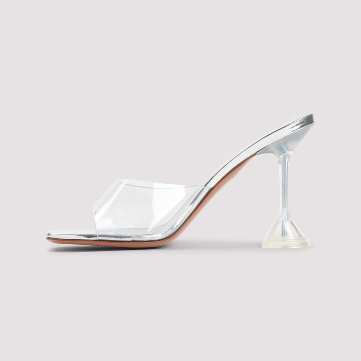 Amina Muaddi Mules - Metallic | 969e6c51b1dc90f2e9faf9fe0e2daaf33c365fd3