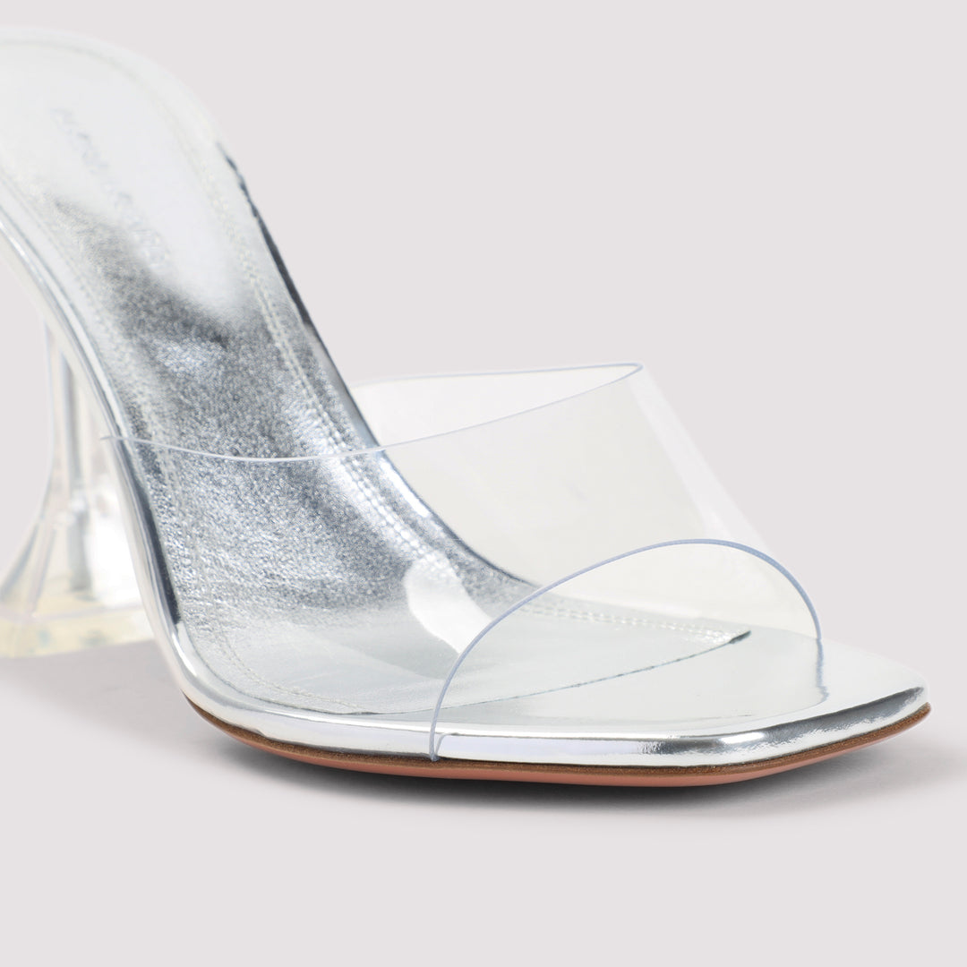 Amina Muaddi Mules - Metallic | 1e0dd84d20c13543fddc73ba7858cc5d484fbfe6