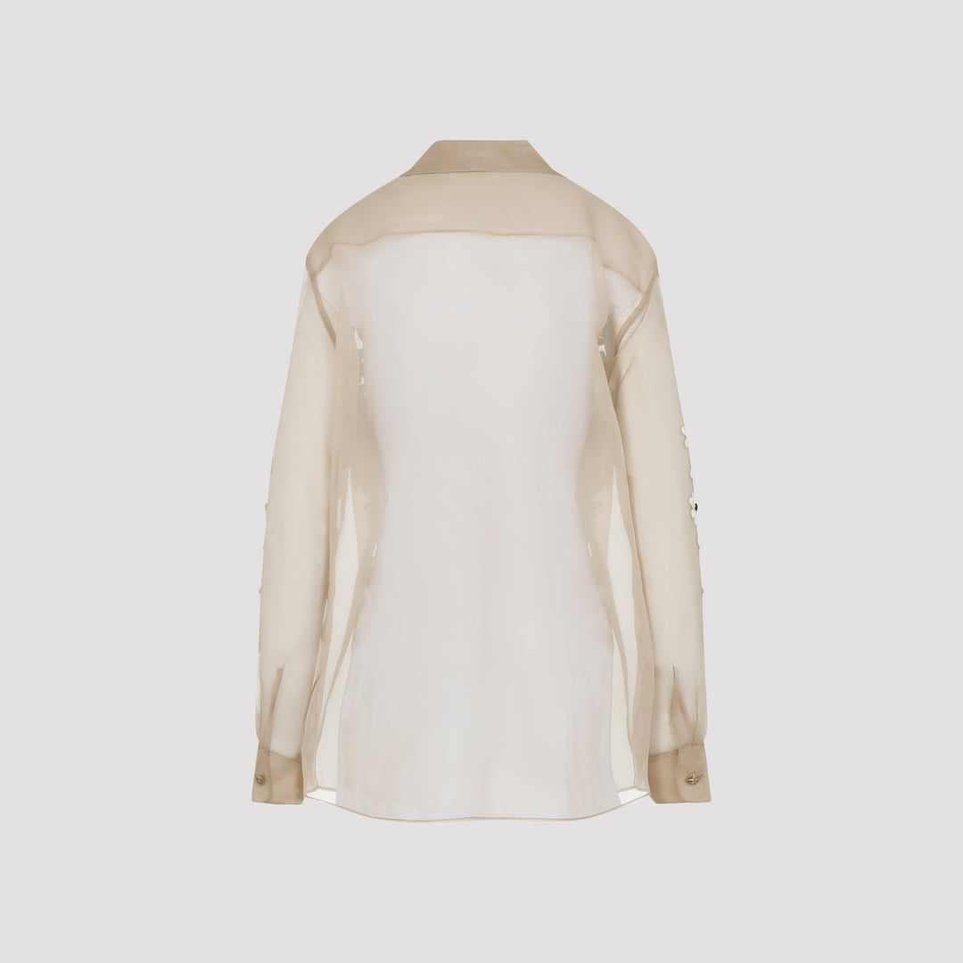 Khaite Tops - Nude & Neutrals | 8b3eb2f6fcd8c03a40324220e272859f03b3e8f1