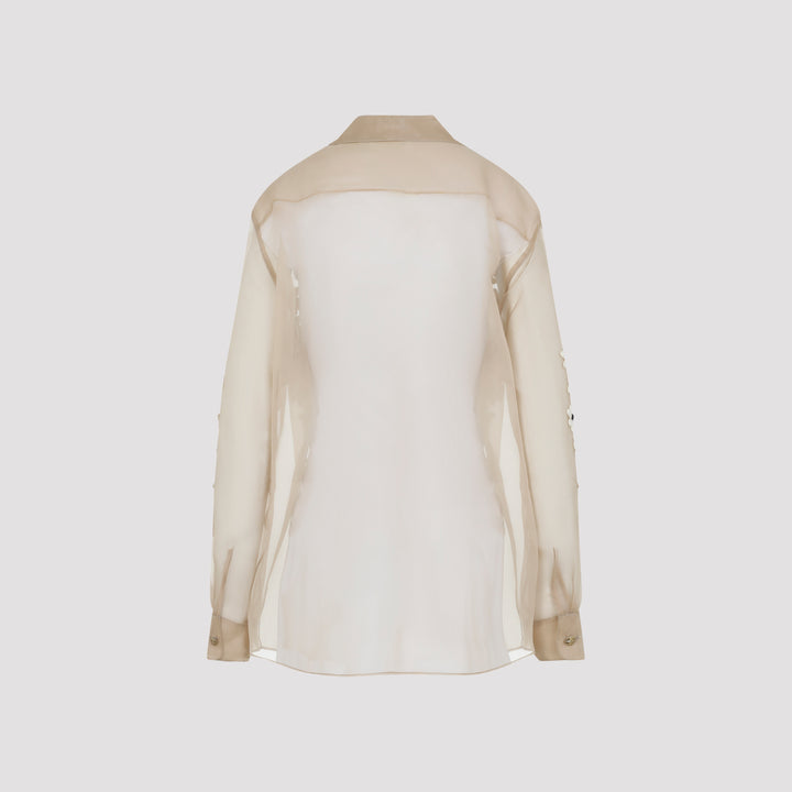 Khaite Tops - Nude & Neutrals | 8b3eb2f6fcd8c03a40324220e272859f03b3e8f1