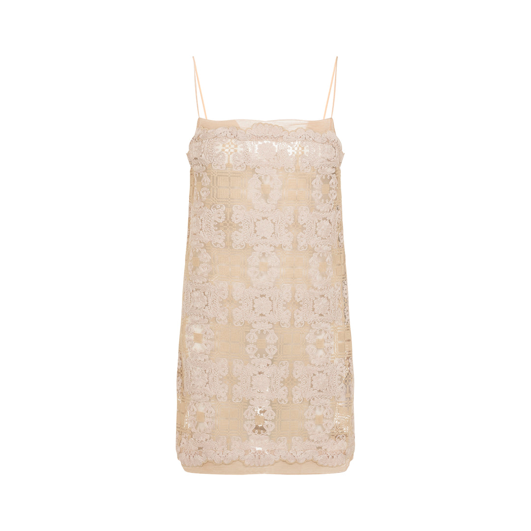 Ermanno Scervino Mini dresses - Nude & Neutrals | e96c035e766520abc38443b16394b6fc4fe31ecf