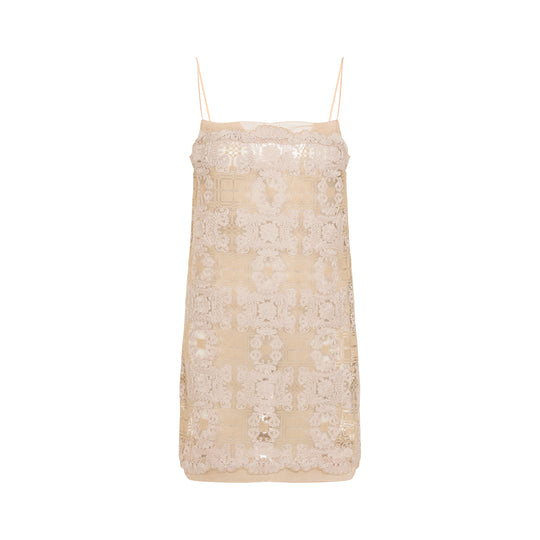 Mini Dresses Nude & Neutrals