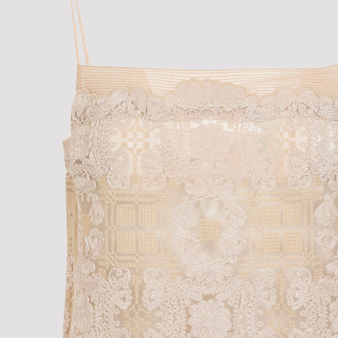 Ermanno Scervino Mini dresses - Nude & Neutrals | 0db1e81cbfc7e666f06198859ed830d4fe71caba