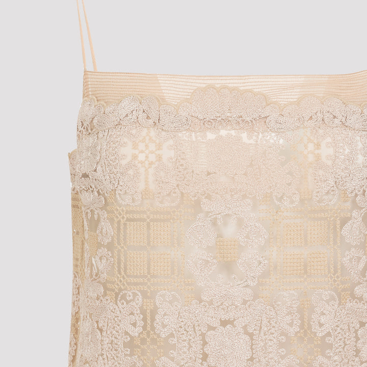 Ermanno Scervino Mini dresses - Nude & Neutrals | 0db1e81cbfc7e666f06198859ed830d4fe71caba
