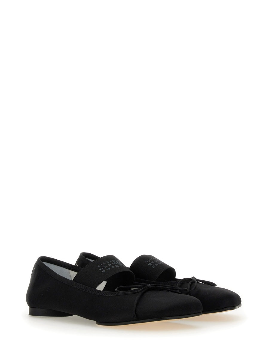 MM6 Maison Margiela Flat Shoes - Black | Wanan Luxury