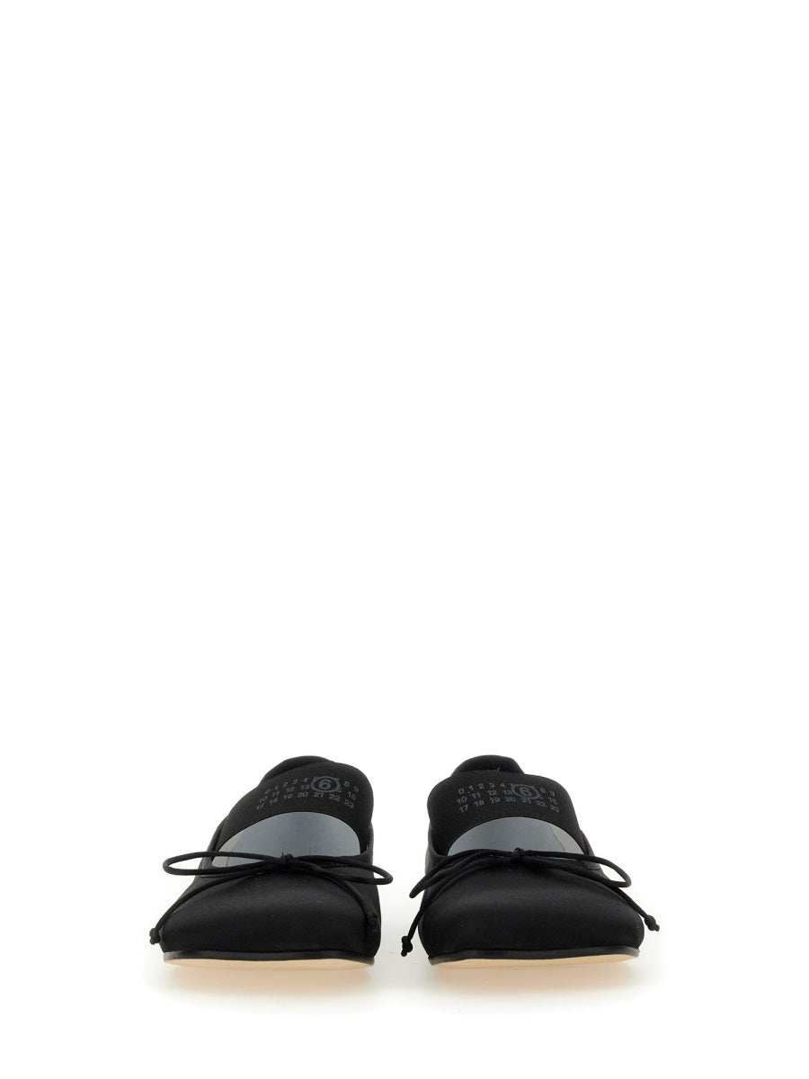 MM6 Maison Margiela Flat Shoes - Black | Wanan Luxury