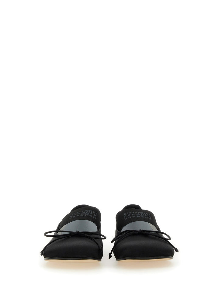 MM6 Maison Margiela Flat Shoes - Black | Wanan Luxury