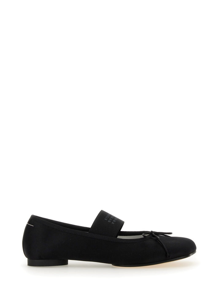 MM6 Maison Margiela Flat Shoes - Black | Wanan Luxury