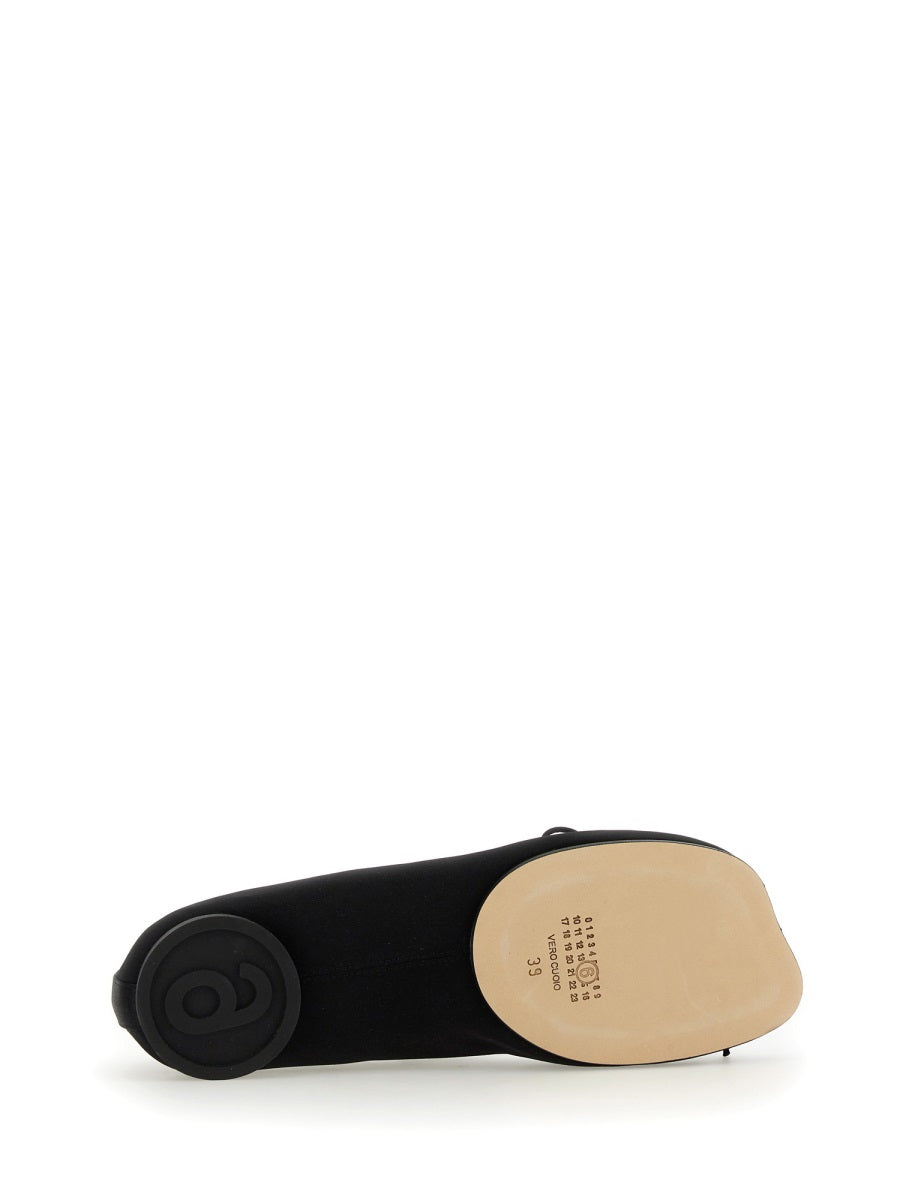 MM6 Maison Margiela Flat Shoes - Black | Wanan Luxury