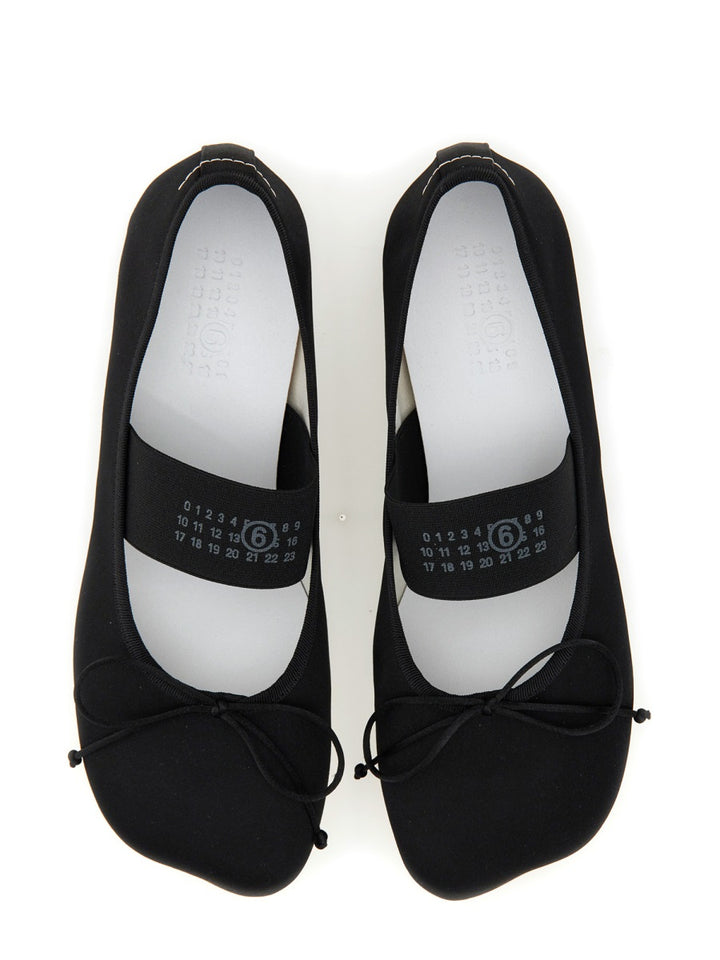 MM6 Maison Margiela Flat Shoes - Black | Wanan Luxury