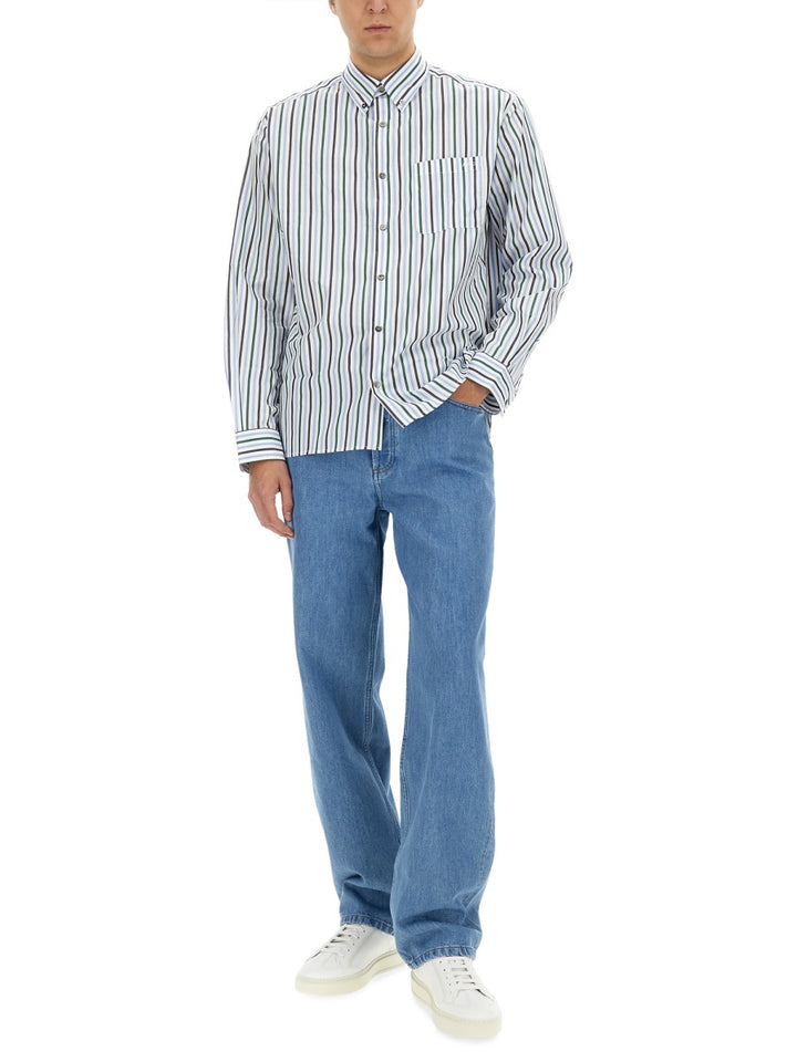 A.P.C. Shirts - Blue | Wanan Luxury