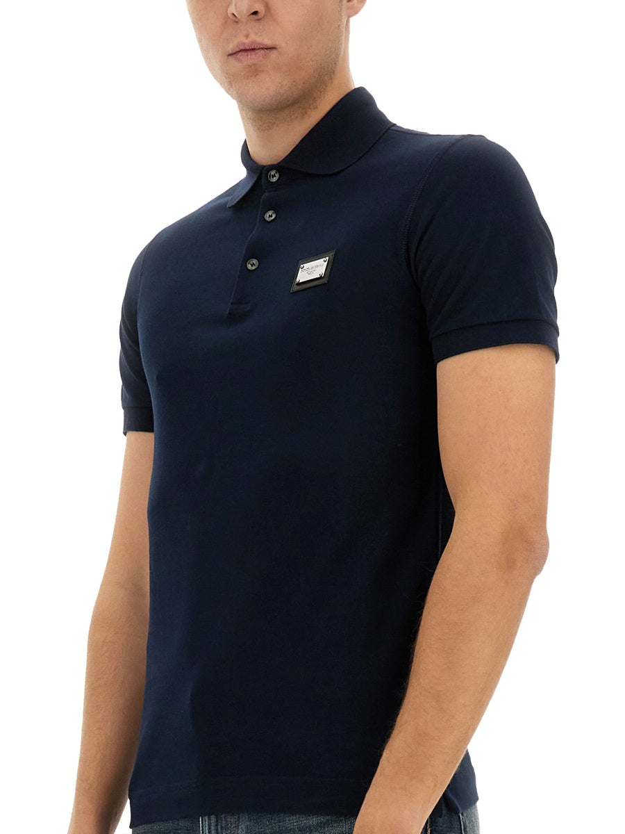 Dolce & Gabbana Polo - Blue | Wanan Luxury