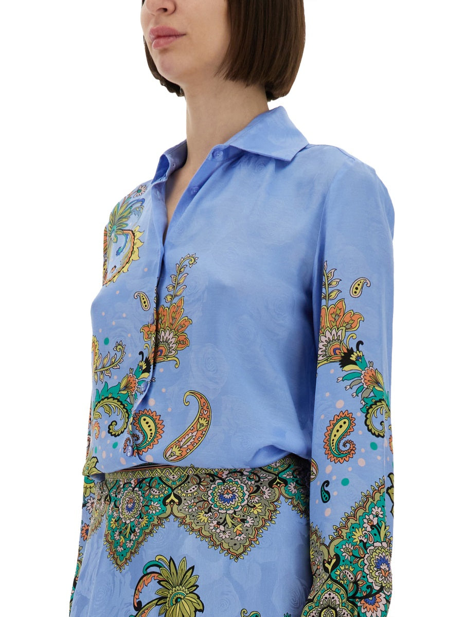 Etro Shirts - Light Blue | Wanan Luxury