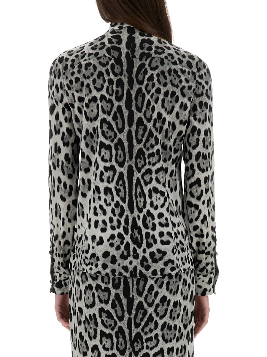 Dolce & Gabbana Shirts - Animal Print | Wanan Luxury