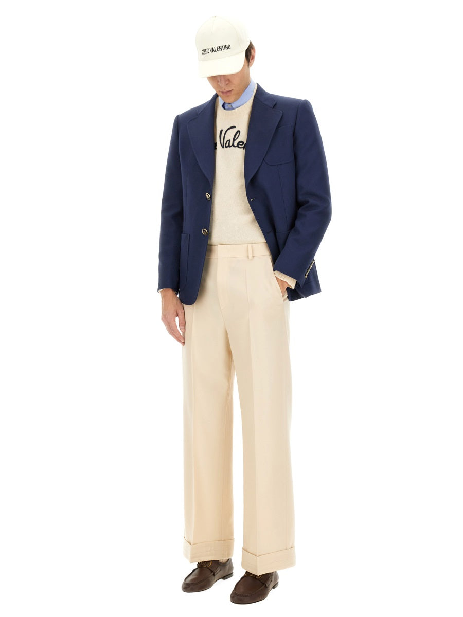 Valentino Garavani Jackets - Blue | Wanan Luxury