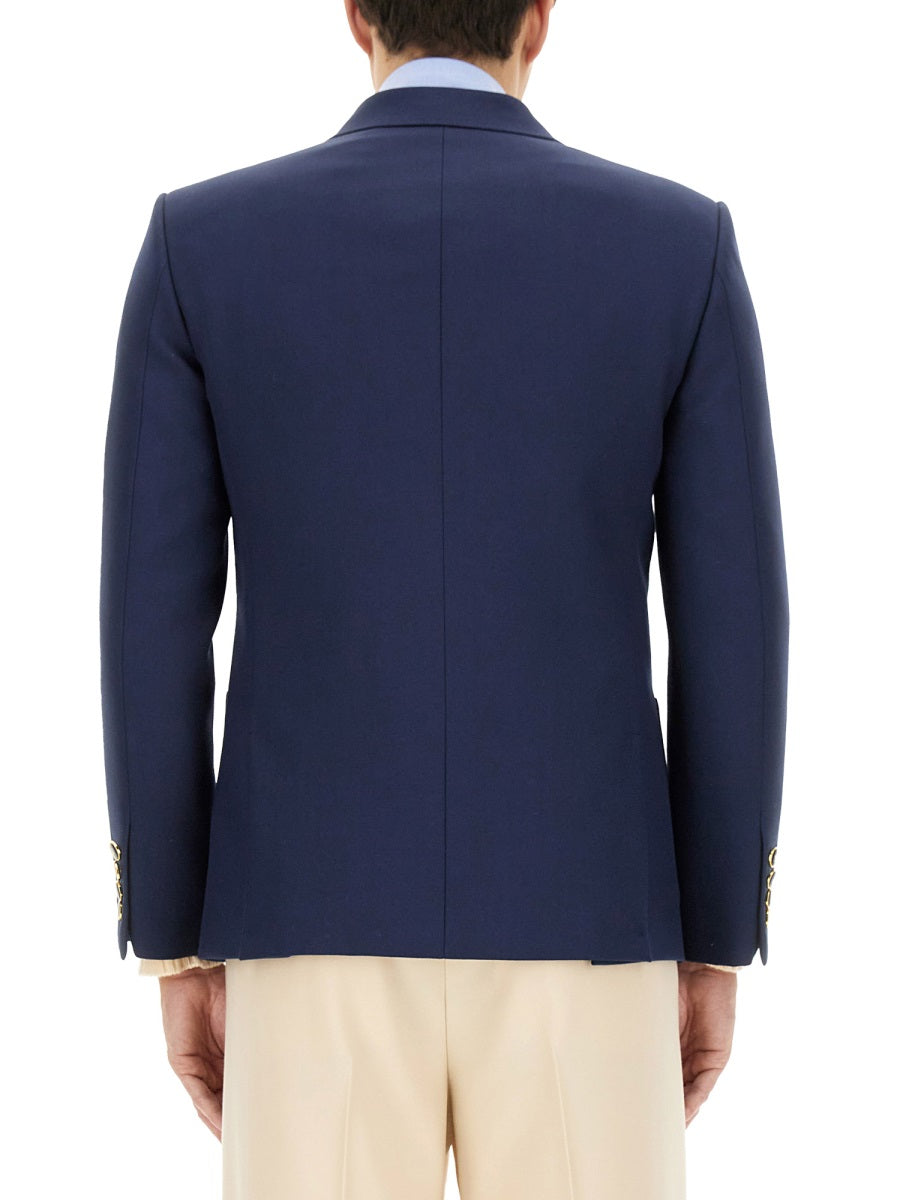 Valentino Garavani Jackets - Blue | Wanan Luxury