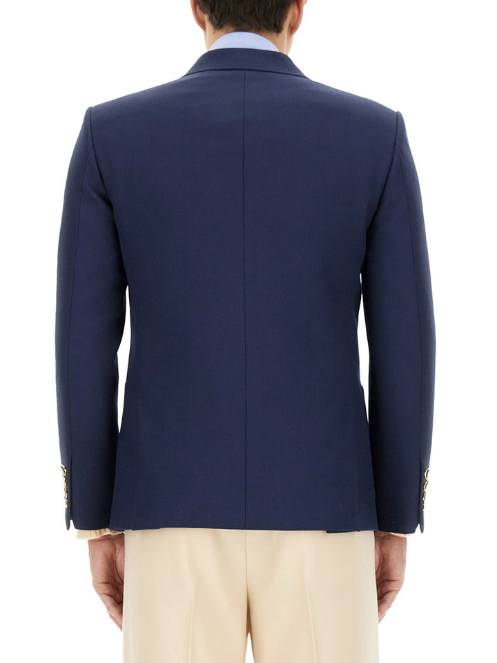 Valentino Garavani Jackets - Blue | Wanan Luxury