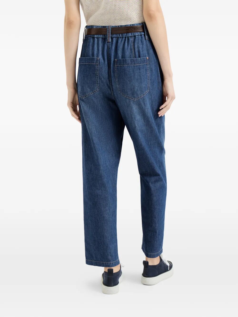 Brunello Cucinelli Tapered - Blue | 054764572a773bb4d6c4e0ee7e9f8d32221f4cca