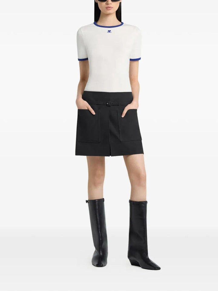 Courreges T-shirts - White | 7604bcc96774b6acbb4ae271c1b0fedc67aa1052