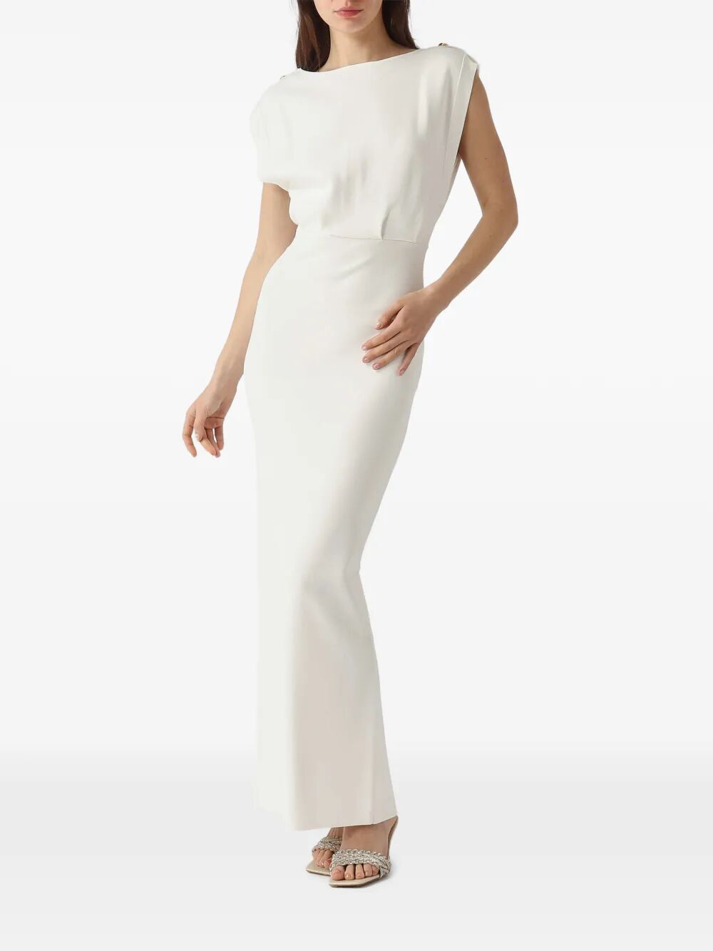 Elisabetta Franchi Long dresses - Nude & Neutrals | f79852fef4404ab8b0440bfaf596ccd7d60b5c91