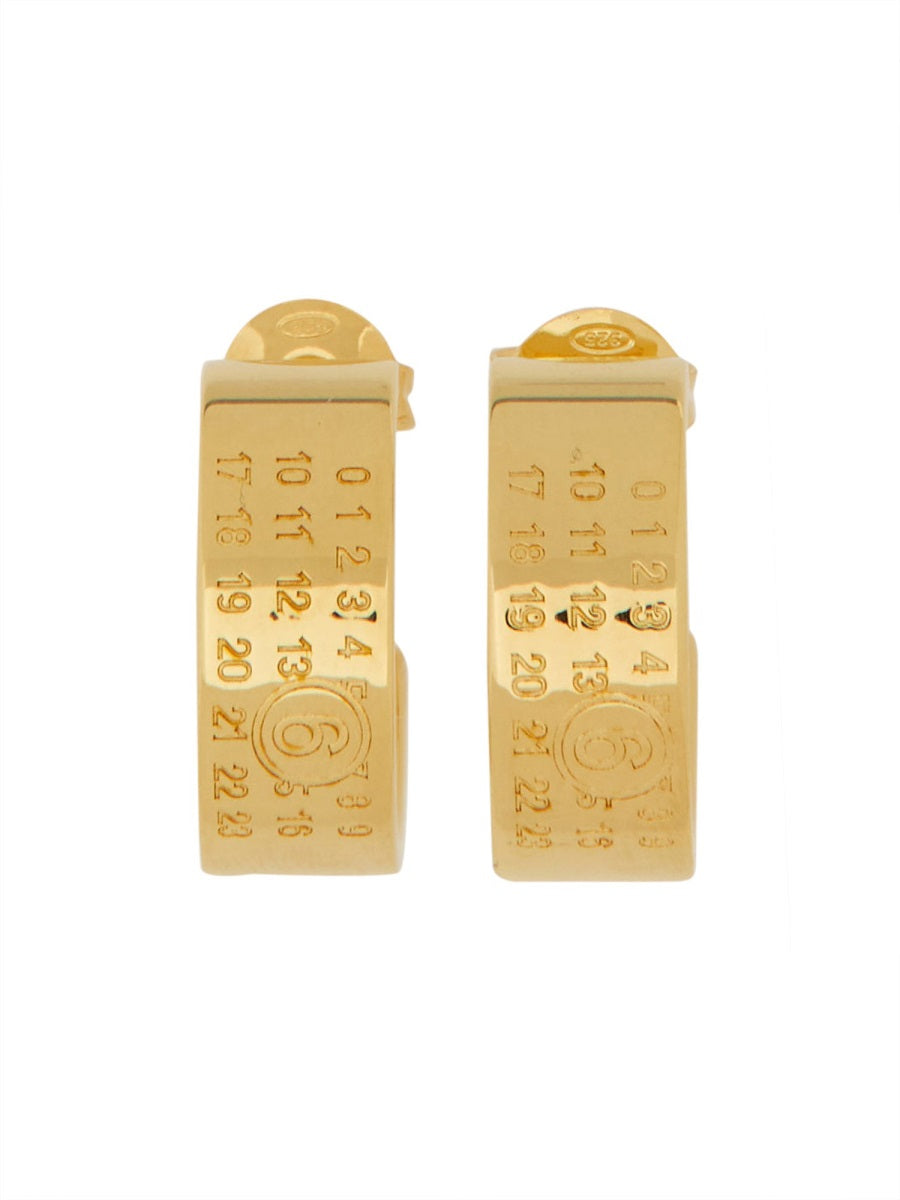 MM6 Maison Margiela Earrings - Gold | Wanan Luxury