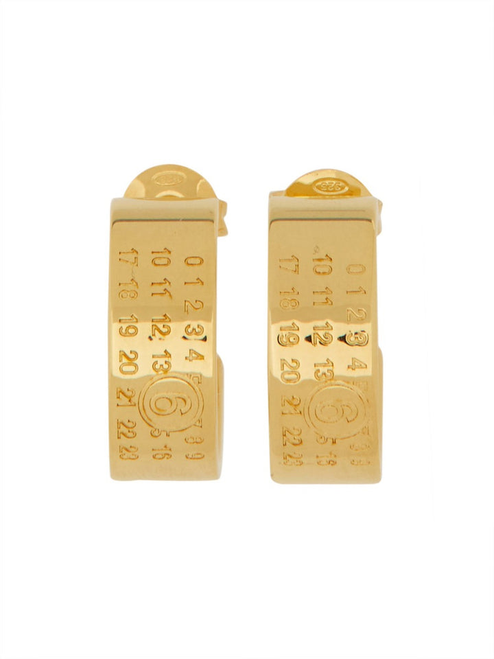 MM6 Maison Margiela Earrings - Gold | Wanan Luxury