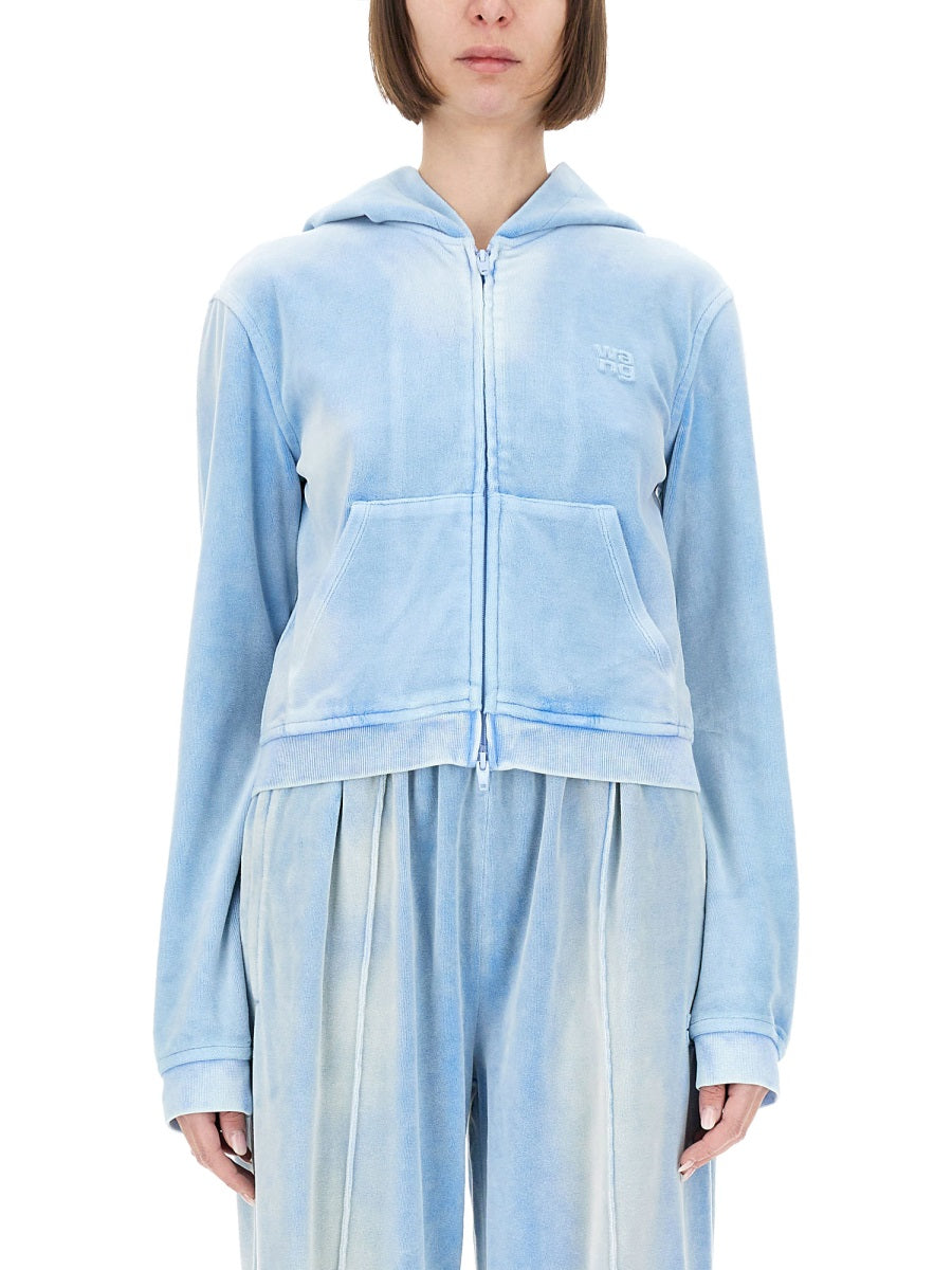 Alexander Wang Sweatshirts - Light Blue | Wanan Luxury