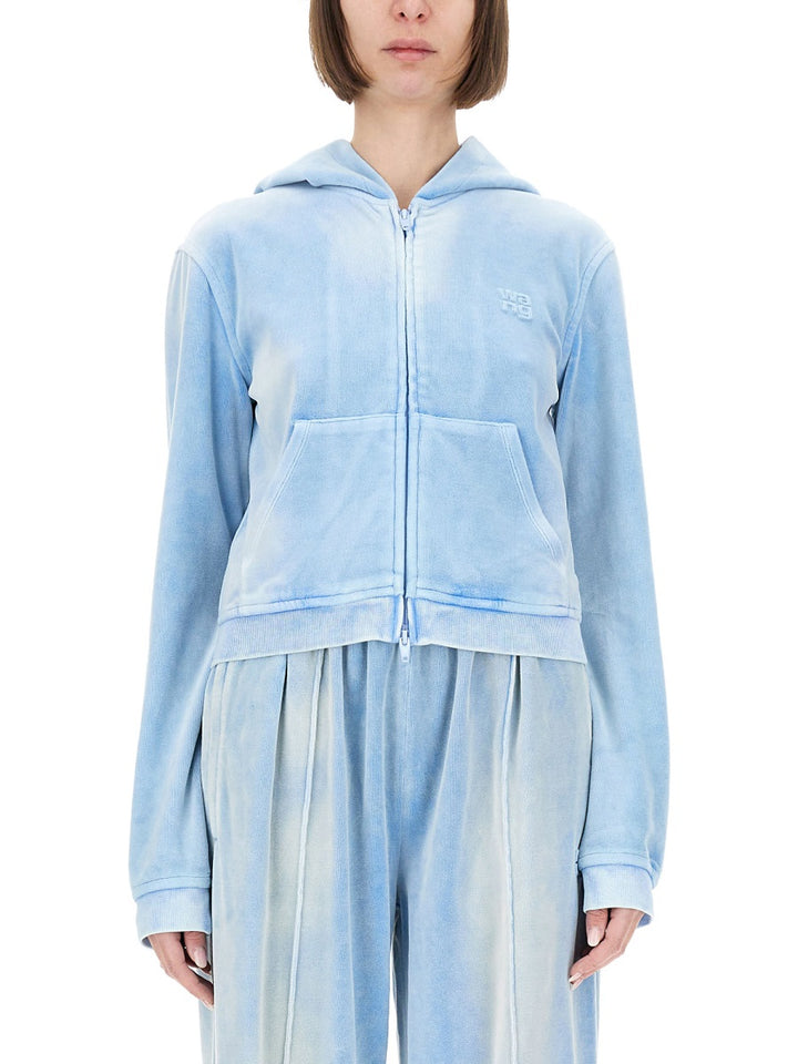 Alexander Wang Sweatshirts - Light Blue | Wanan Luxury