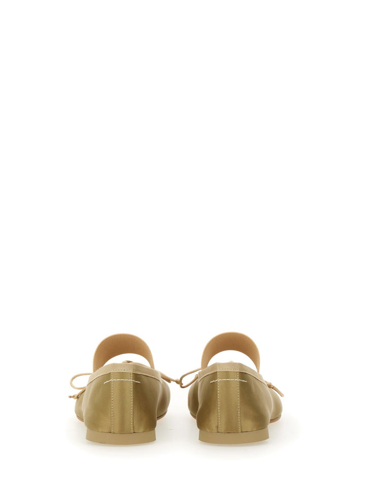 MM6 Maison Margiela Flat Shoes - Beige | Wanan Luxury